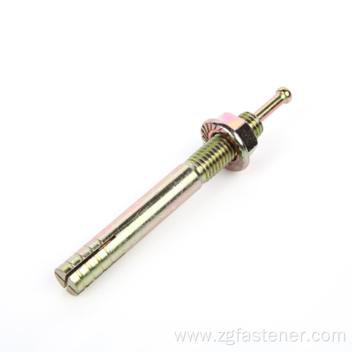 Colored zinc plated Expansion Anchor Bolt